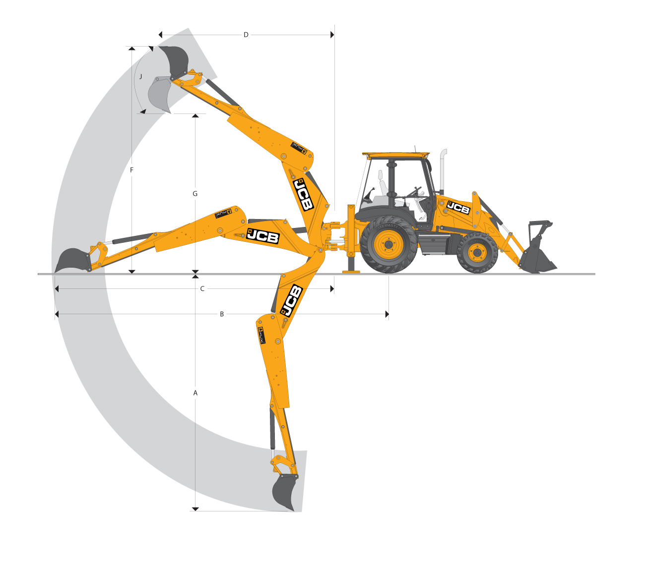 Экскаватор погрузчик jcb 3. JSB экскаватор 3cx. Экскаватор-погрузчик JCB 3cx. Вылет стрелы экскаватора JCB 3cx. Ширина экскаватора погрузчика JCB 3cx.